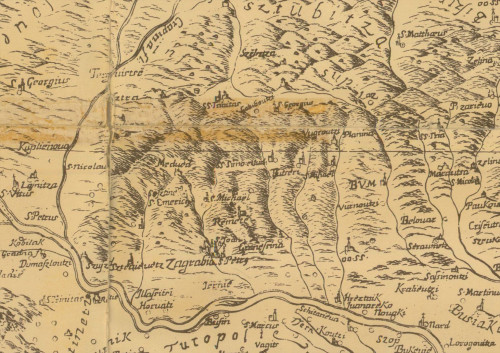 HRVATSKA, SLAVONIJA – opća karta, 1673., faksimil - dodatak